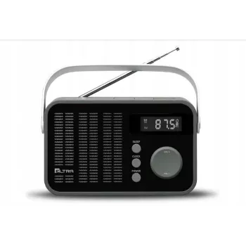 Eltra Radio modèle 261 avec syntonisation numérique PLL, noire