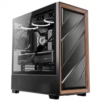 Antec 0-761345-10133-2 Boîtier PC Midi Tower Noir Bois