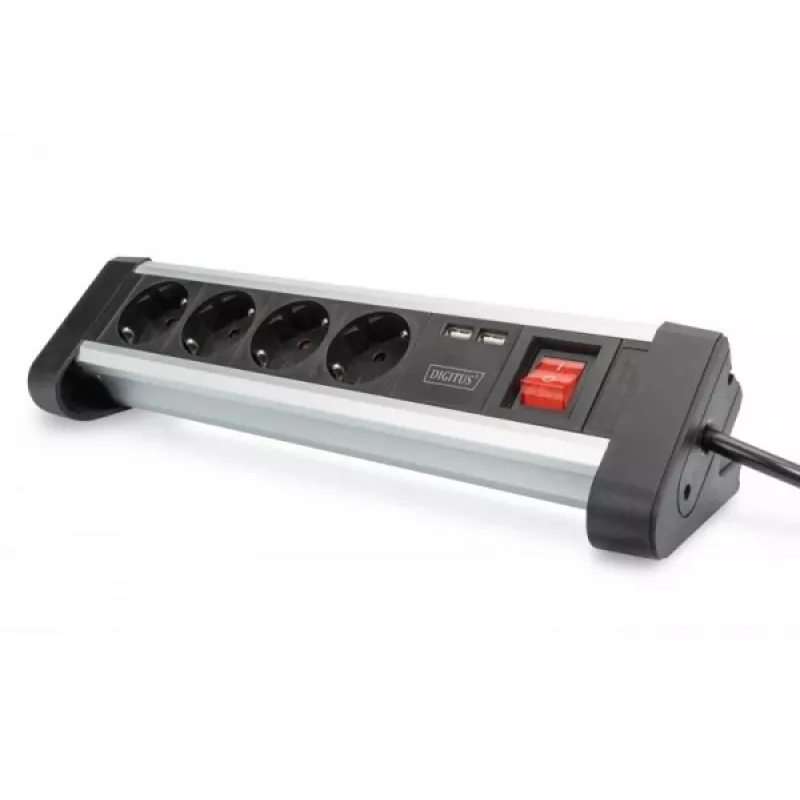 Multiprise Digitus DA-70614 avec 2 ports USB