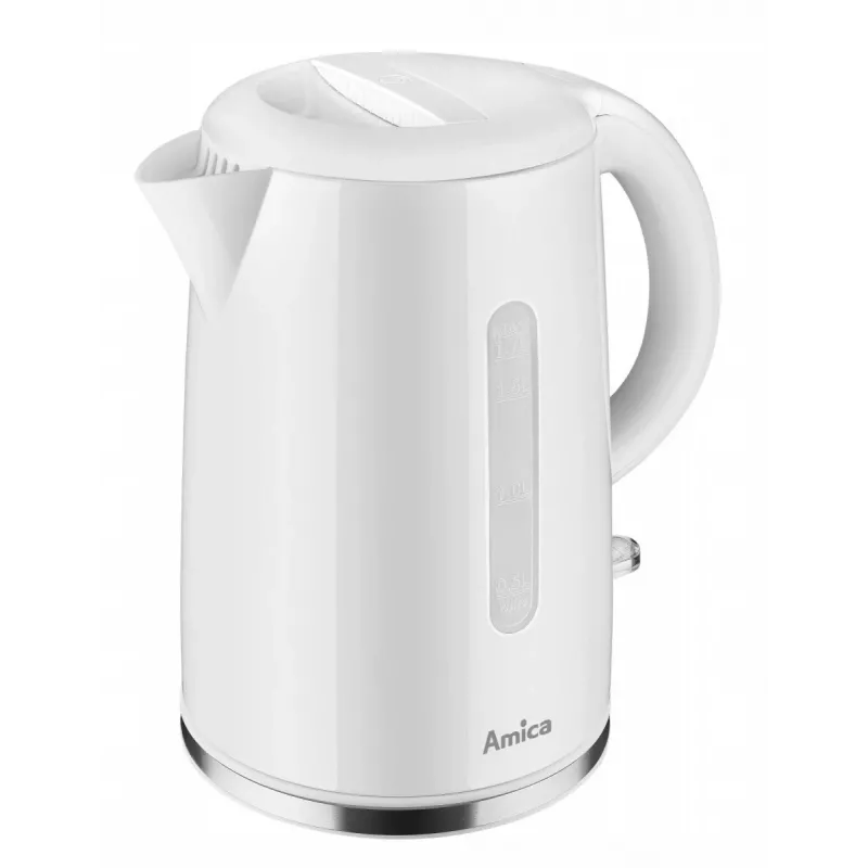 Bouilloire électrique Amica blanche KF1001