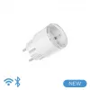 Prise connectée Shelly Plug S Gen3 — prise intelligente Wi-Fi avec surveillance de l'énergie, type F, 110–230 V, 2500 W, blanche