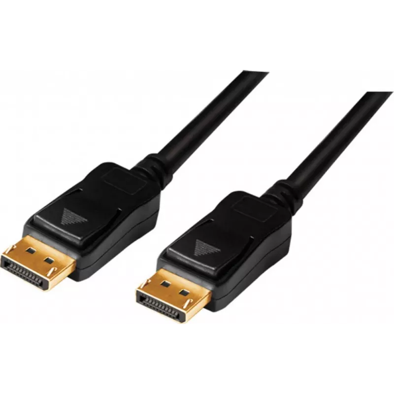 Câble DisplayPort LogiLink CV0113 15 m noir