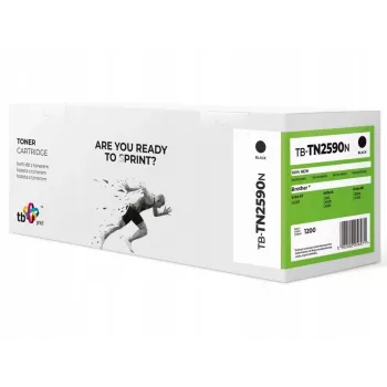 Toner pour Brother TN2590 TB-TN2590N BK 100 % neuf