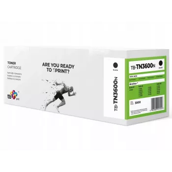 Toner Tb Print Pre Brother TN3600 TB-TN3600N Bk 100 % neuf