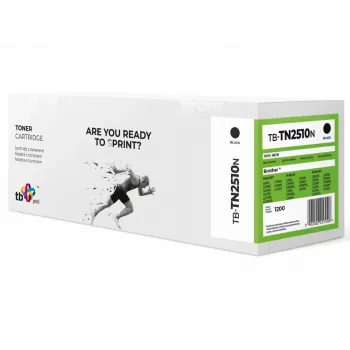 Toner pour Brother TN2510 TB-TN2510N BK 100 % neuf