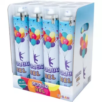 Pack Tuban CRAZY HEL hélium 12 pièces TU3294