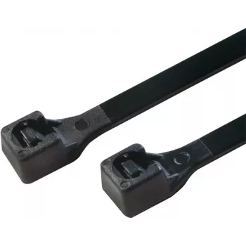 LOGILINK - Ensemble de 100 attaches de longueur 30 cm, noires (KAB0004B)