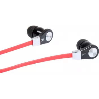 MAGICSOUND DS-2 - Écouteurs stéréo avec microphone, noir-rouge