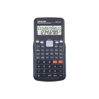Calculatrice scientifique SENCOR SEC 170 — 240 fonctions, écran 2 lignes, alimentation par pile, étui coulissant de protection