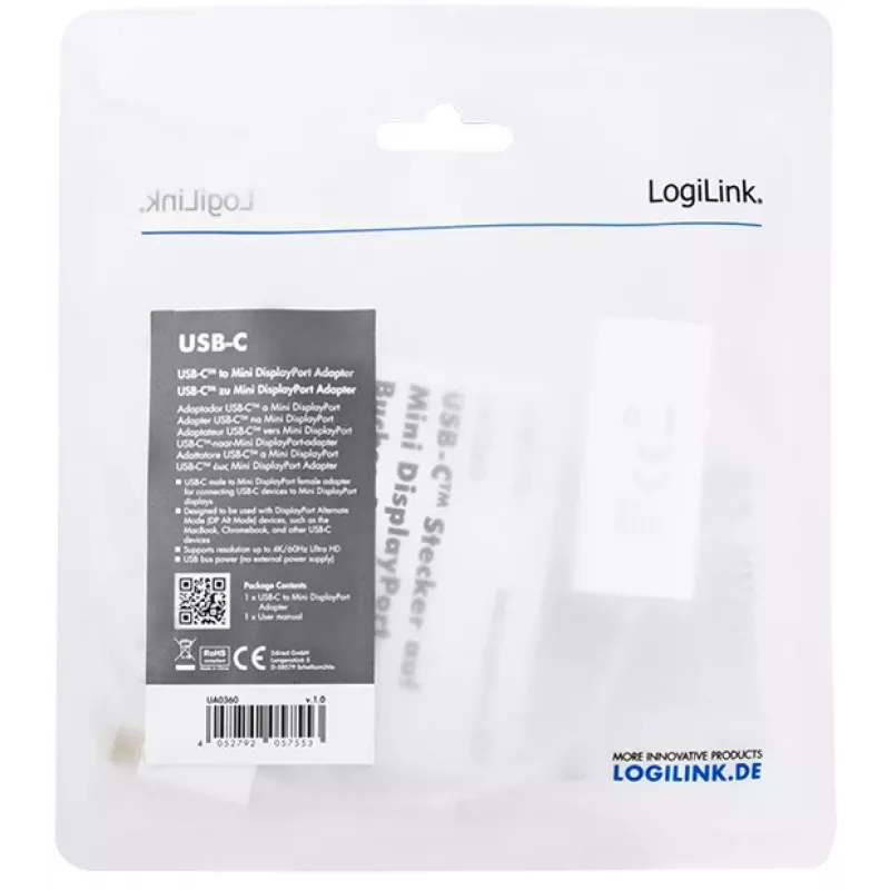 Adaptateur de câble vidéo LogiLink UA0360