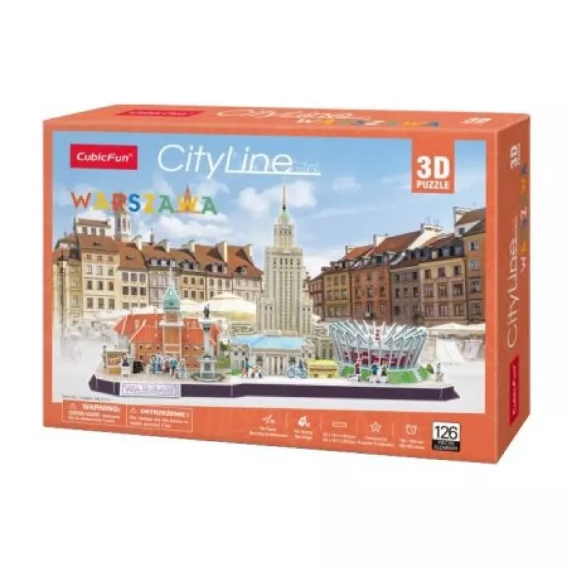 Puzzle 3D - Cityline Varsovie