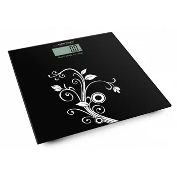 Pèse-personne Esperanza EBS003 électronique carré Noir, blanc