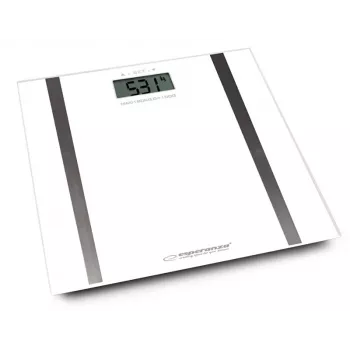 Pèse-personne Esperanza Samba EBS018W - électronique, 180 kg, blanc