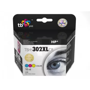 Encre pour HP DJ 1110/2130 TBH 302XLCR couleur remanufacturée