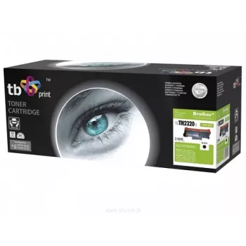 Toner TB compatible avec Brother TN2320, noir, 2600