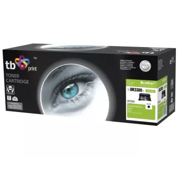 Unité tambour TB TB-DR3300N compatible avec Brother DR3300, 30000 pages, noir