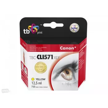 Cartouche d'encre TB compatible S Canon CLI-571XL YE jaune