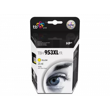 Encre pour HP OJ 8710 AiO TBH-953XLYR jaune recyclée