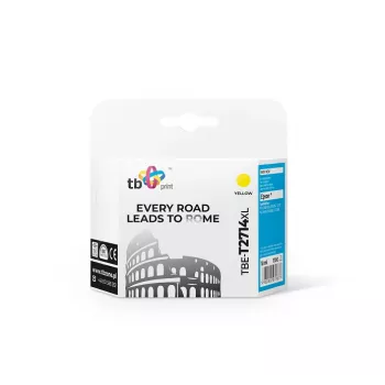 Cartouche d'encre TB compatible avec Epson WF-3620 TBE XL, neuve, jaune