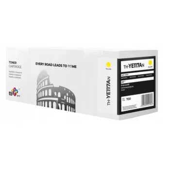 Toner pour HP117A W2072A jaune TH-YE117AN 100 % neuf