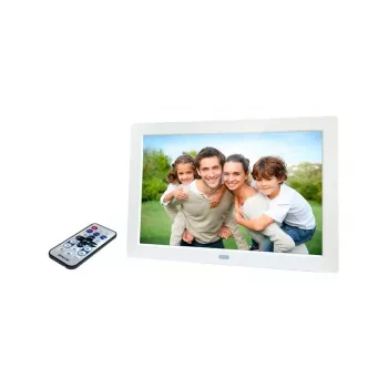 Cadre photo numérique SENCOR SDF 874 WH — IPS 8 pouces, 1280 x 800, blanc