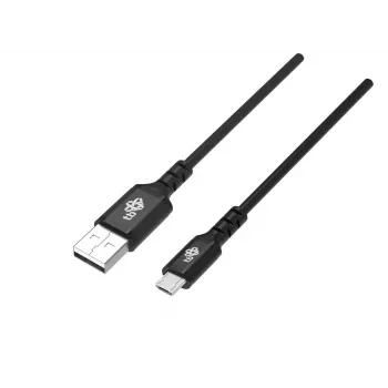 Câble USB0-Micro USB 2m silicone noir Quick Charge