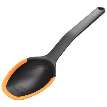 Cuillère Fiskars Handy 1027299 cuillère de cuisine ergonomique en acier inoxydable