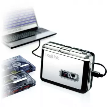 LogiLink® UA0156 numériseur de cassettes avec connecteur USB