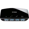 Hub USB D-Link DUB-1340 Noir