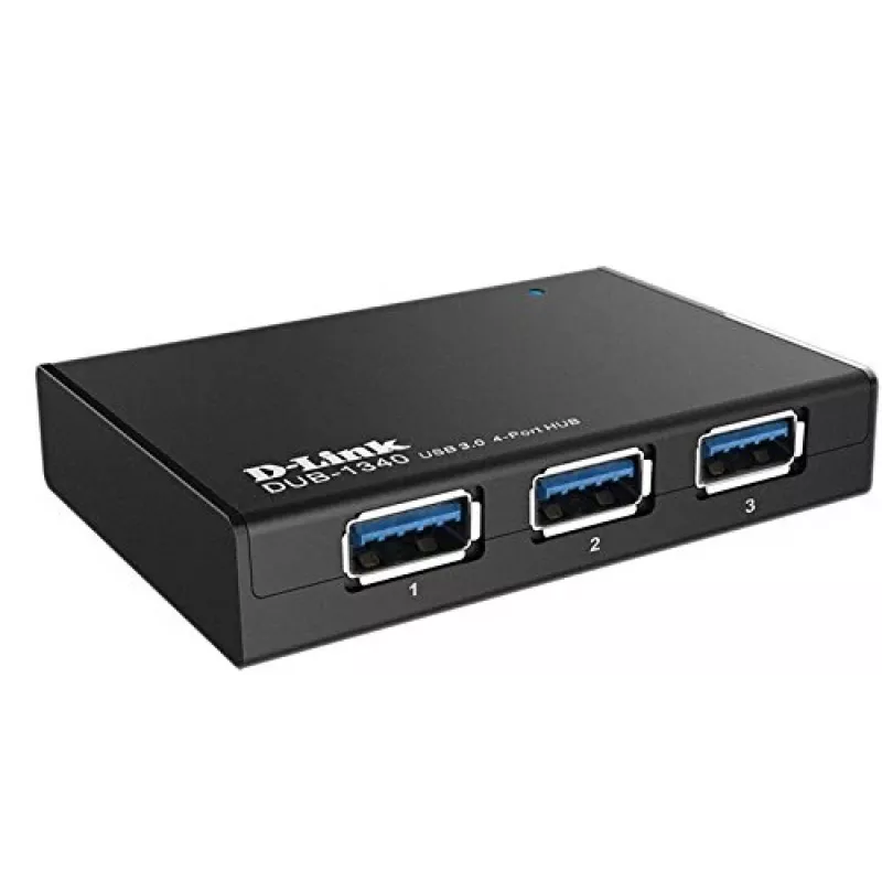 Hub USB D-Link DUB-1340 Noir