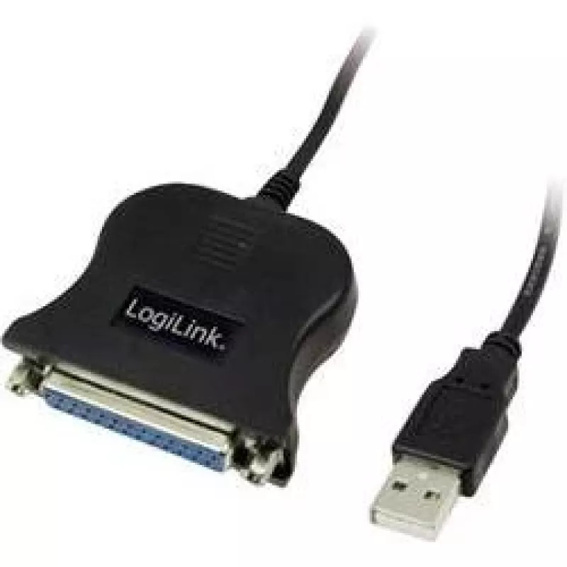 Câble parallèle LogiLink UA0054A noir 1,8 m