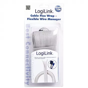 Attache-câble LogiLink KAB0007 gris