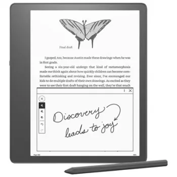 Amazon Kindle Scribe 25,9 cm (10,2 inch) E-Paper AZW AZW3 DOC DOCX HTML MOBI PDF PRC TXT ePub GIF JPEG PNG 16 Go USB Type-C (CF95291)