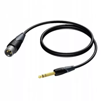Câble audio Procab XLR mâle vers jack 6,3 mm (1/4