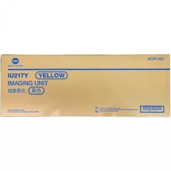 Kit tambour Konica Minolta ACVF08D/DR-217Y jaune, 87K pages pour KM...