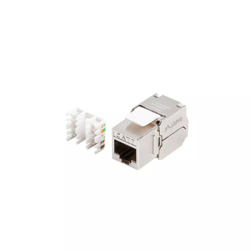 Module Keystone Lanberg KSF7-2000 plat acier inoxydable