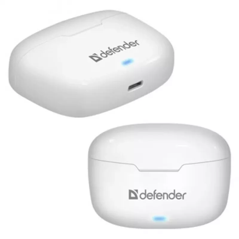 Casque Bluetooth Defender TWINS 903, blanc