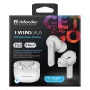 Casque Bluetooth Defender TWINS 903, blanc