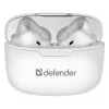 Casque Bluetooth Defender TWINS 903, blanc
