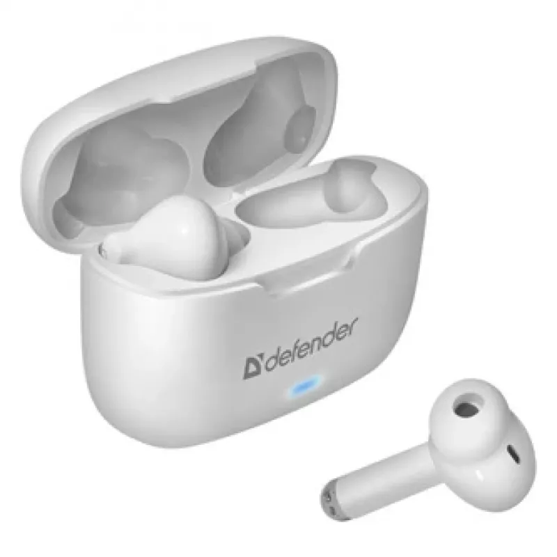 Casque Bluetooth Defender TWINS 903, blanc