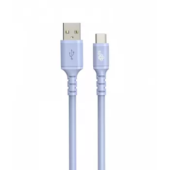 Câble TB USB-A - USB-C violet 1 m