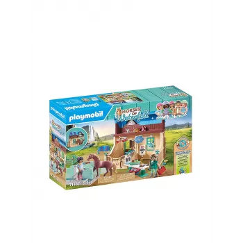 Coffret de jeu Playmobil Horses of Waterfall 71352 Thérapie équestre & cabinet vétérinaire, 5–12 ans, multicolore