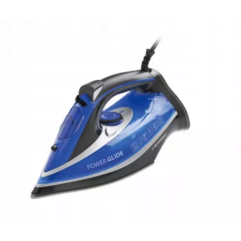 Fer à repasser Blaupunkt HSI401 fer à vapeur semelle en acier inoxydable 2600 W bleu, blanc