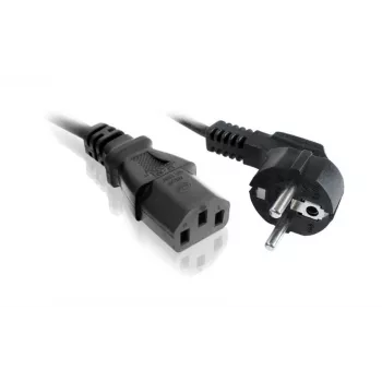 Câble d'alimentation SAVIO CL-146 — 3 m, IEC C13 vers IEC Type E, noir