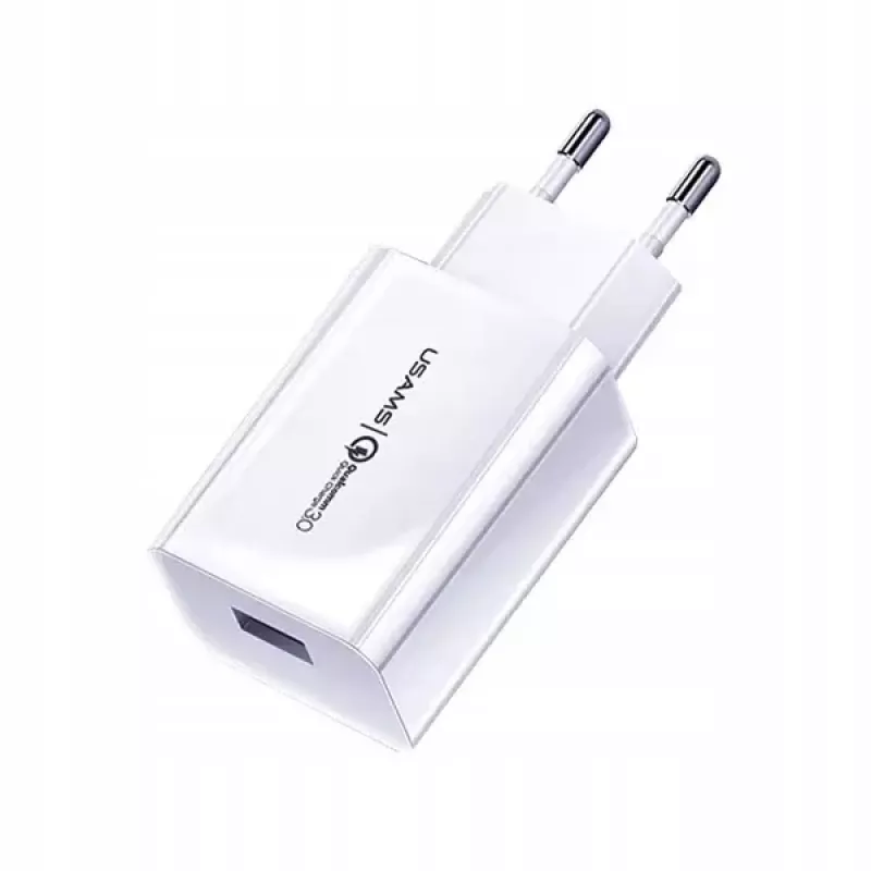 Bloc d'alimentation Usams USA000445 blanc