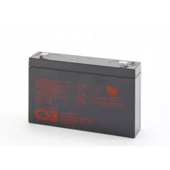 Batterie plomb-acide rechargeable csb HRL634WF2 6V 9Ah pour sauvegarde et onduleur