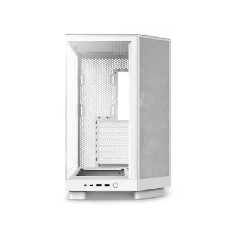 Boîtier NZXT H6 Flow Mid-Tower - blanc