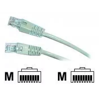 Câble patch réseau Cablexpert Cat5e RJ45 gris 10 m