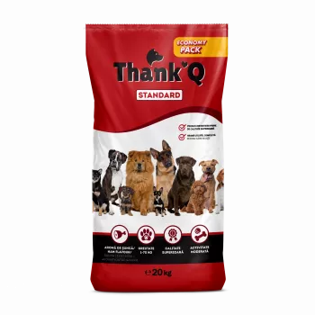 THANK'Q Standard Jambon - croquettes pour chien - 20 kg