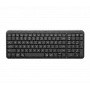 Clavier sans fil compact Logitech K250 disposition US, récepteur nano USB, touches à profil bas